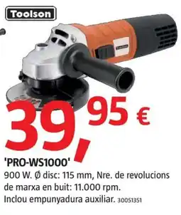 Bauhaus Toolson pro-ws1000 oferta