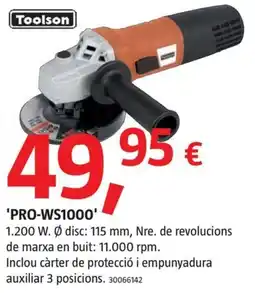 Bauhaus Toolson pro-ws1000 oferta