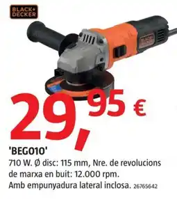 Bauhaus Black+Decker BEGO10 oferta