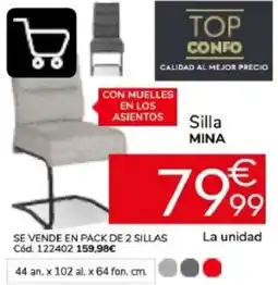 Conforama Top Confo silla mina oferta