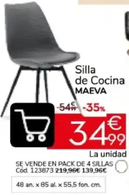 Conforama Maeva silla de cocina oferta