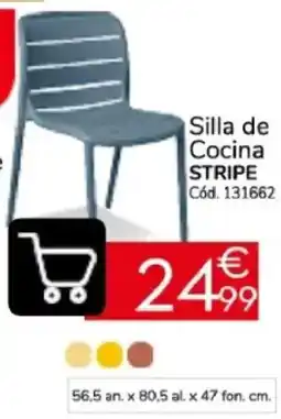 Conforama Silla de Cocina STRIPE oferta