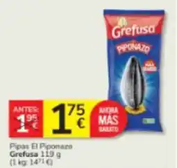 Consum Grefusa pipas el piponazo oferta