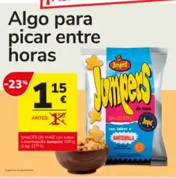 Consum Jumpers snacks de maíz oferta