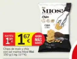Consum Mios! chips de maiz y chia oferta