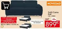 Conforama Sofá Cama FLIP oferta