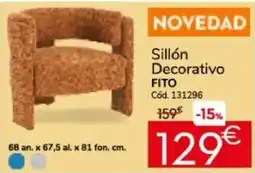 Conforama Fito sillón decorativo oferta