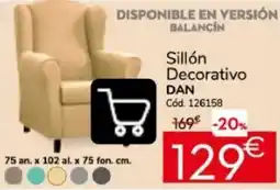 Conforama DAN Sillón Decorativo oferta