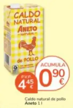 Consum Aneto caldo natural de pollo oferta