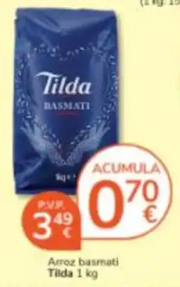 Consum Tilda arroz basmati oferta