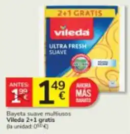 Consum Vileda bayeta suave multiusos oferta