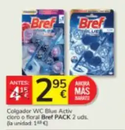 Consum Bref colgador wc blue activ oferta