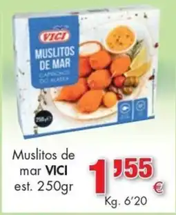 Congelados Copos Vici muslitos de mar oferta
