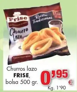 Congelados Copos Frise churros lazo oferta