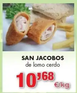 Congelados Copos San Jacobos de lomo cerdo oferta