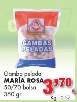 Congelados Copos Gamba pelada MARÍA ROSA oferta