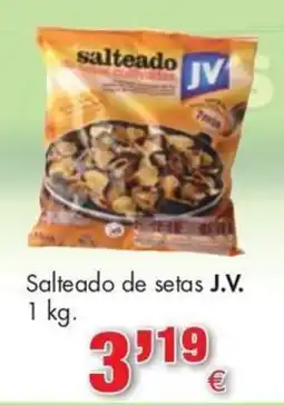 Congelados Copos J.V. salteado de setas oferta