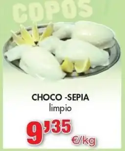 Congelados Copos Choco - Sepia limpio oferta