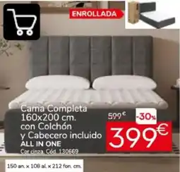 Conforama Cama Completa oferta