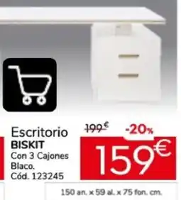 Conforama Biskit escritorio oferta