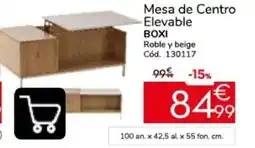Conforama Nara set 2 mesas de centro oferta