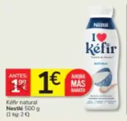 Consum Nestlé kéfir natural oferta
