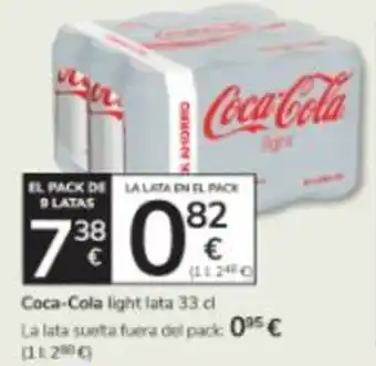 Coca-Cola light lata