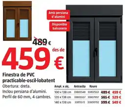 Bauhaus Finestra de PVC practicable-oscil-lobatent oferta