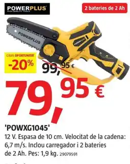 Bauhaus Powerplus powxg1045 oferta