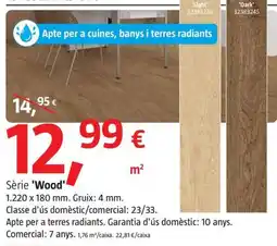 Bauhaus Serie 'Wood' oferta
