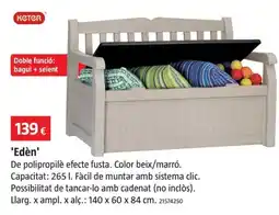 Bauhaus Keter 'Edèn' oferta