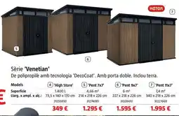 Bauhaus Keter Venetian 'Pent 11x7' oferta