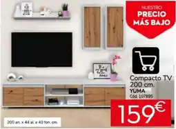 Conforama Yuma Compacto TV 200 cm oferta