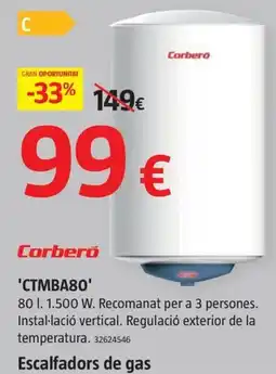 Bauhaus Corberó 'CTMBA80' oferta