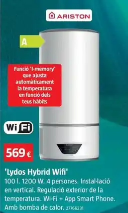 Bauhaus Ariston Lydos Hybrid Wifi oferta
