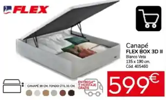 Flex canapé box 3d ii