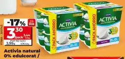 Dia Supermercados Activia natural oferta