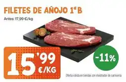 AhorraMas Filetes de añojo oferta