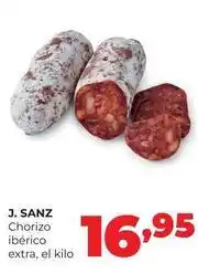 Alimerka Sanz - chorizo ibérico extra oferta