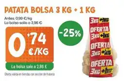 AhorraMas Patata bolsa oferta