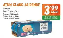 AhorraMas Alipende - atun claro oferta