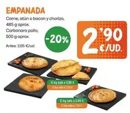 AhorraMas Carne, atún o bacon y chorizo oferta
