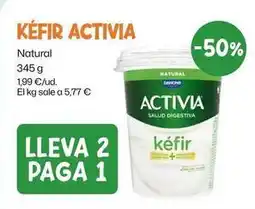 AhorraMas Activia - kefir oferta