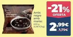 La Sirena Arros negre con marisco oferta