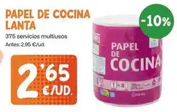AhorraMas Lanta - papel de cocina oferta