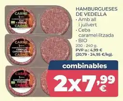 La Sirena Bio - hamburgueses de vedella oferta
