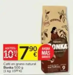 Consum Bonka - café en grano natural oferta