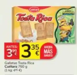 Consum Cuétara - galletas tosta rica oferta