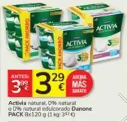 Consum Danone - activia natural oferta