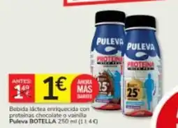 Consum Puleva - bebida lactea enriquecida con proteinas chocolate o vainilla oferta